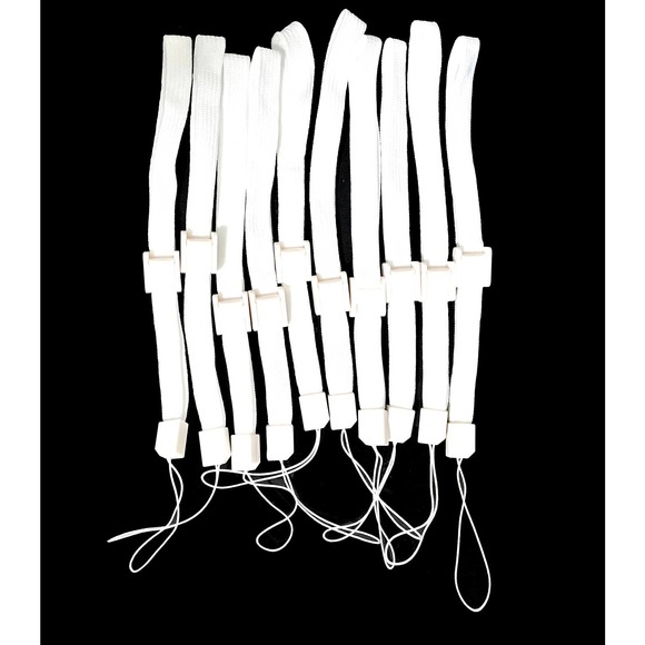 White Wrist Strap For Nintendo Wii Controller - 10 Pack NEW! FAST SHIPPING! - Picture 1 of 1